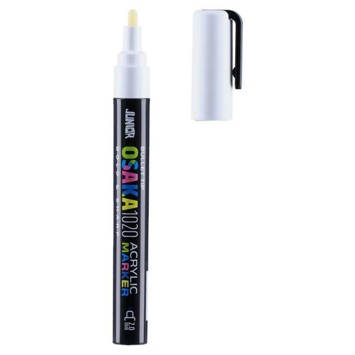 Picture of JUNIOR ACRYLIC MARKER 2MM WHITE